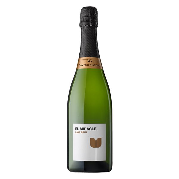Cava Espanhola Vicente Gandia El Miracle Brut Vinho Espanhol Vicente Gandia El Miracle Brut