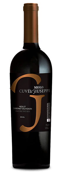 Vinho Tinto Brasileiro Miolo Cuveé Giuseppe Merlot Cabernet Sauvignon Vinho Miolo Cuveé Giuseppe Merlot Cabernet Sauvignon