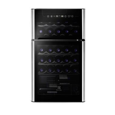 Adega Climatizada Electrolux 29 Garrafas 2 Portas 127V Ref.: Acd29 Adega Climatizada Electrolux 29 Garrafas 2 Portas 220V Ref.: Acd29