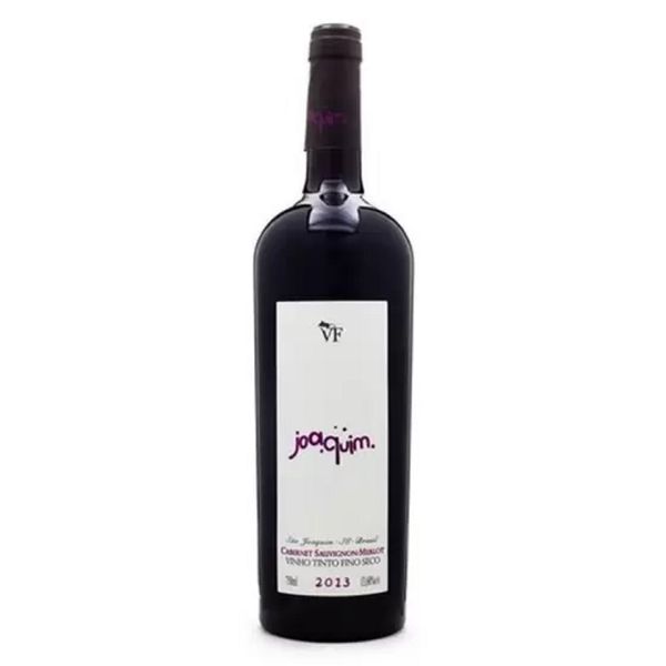 Vinho Tinto Brasileiro Villa Francioni Fino Seco Joaquim Cabernet Sauvignon Merlot Vinho Tinto Villa Francioni Fino Seco Joaquim Cabernet Sauvignon Merlot
