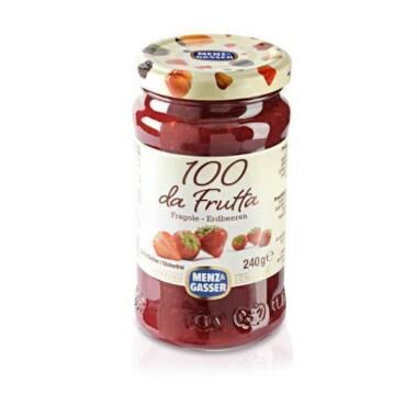 Geleia Italiana Menz & Gasser 100% da Frutta Morango 240g