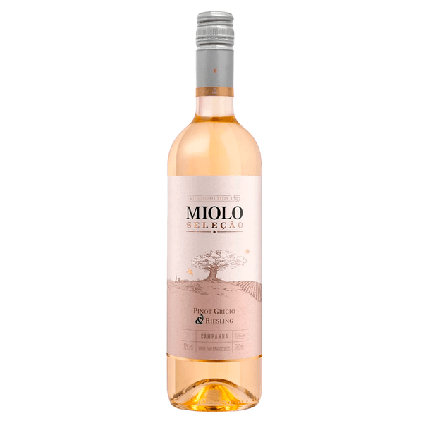 Vinho Tinto Brasileiro Miolo Seleção Pinot Grigio e Riesling Vinho Miolo Seleção Pinot Grigio e Riesling