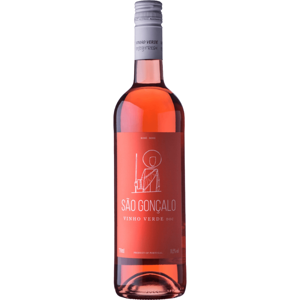Vinho Rosé Português São Gonçalo Vinho Verde