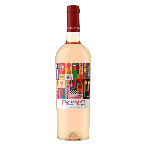 Vinho Rosé Italiano Stranamente Blend Vinho Italiano Rosé Stranamente Blend