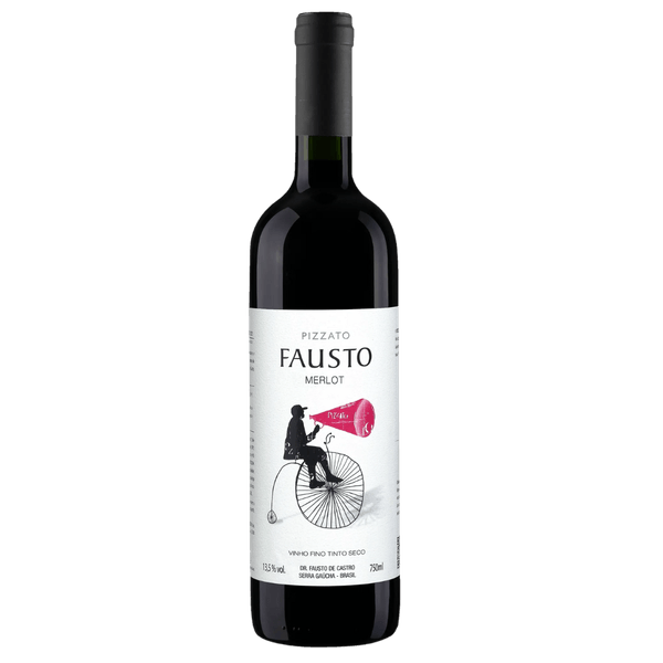 Vinho Tinto Brasileiro Fausto Merlot
