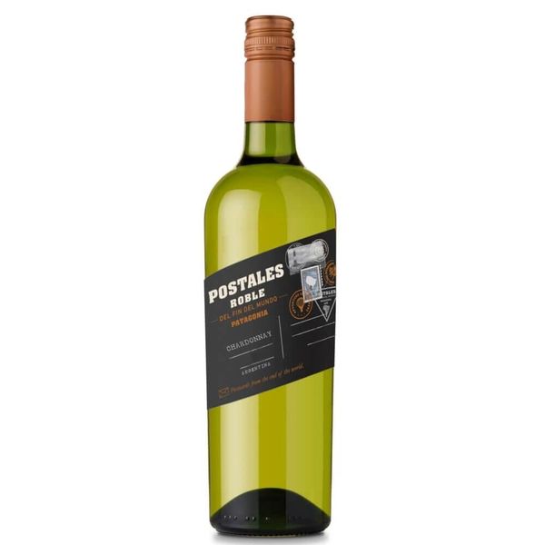 Vinho Branco Argentino Postales Roble Chardonnay Vinho Branco Postales Roble Chardonnay