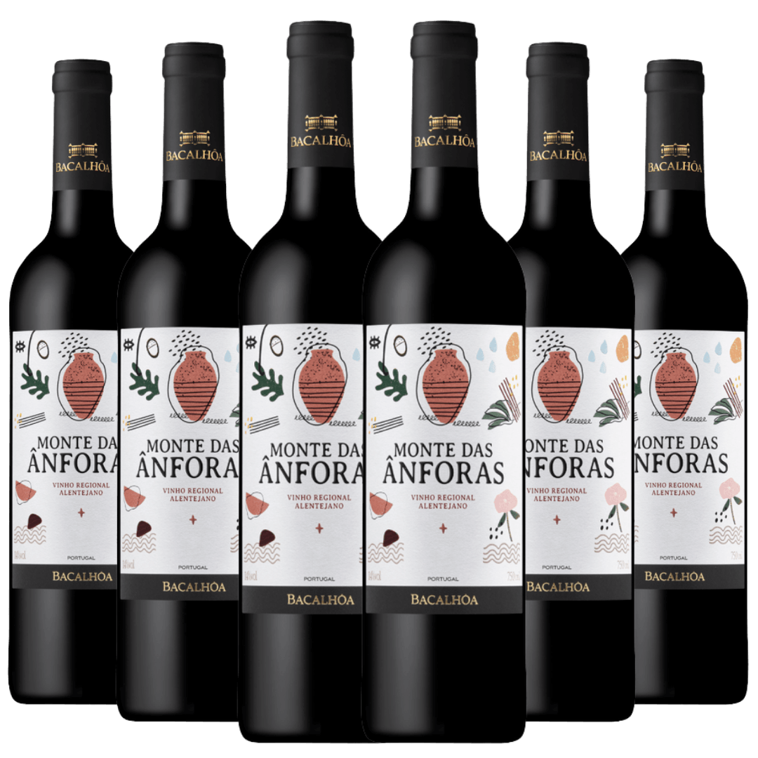 Kit 6 Garrafas Bacalhôa Monte Das Ânforas