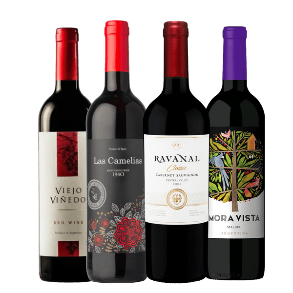 Kit Super Combo Tinto 4 Garrafas